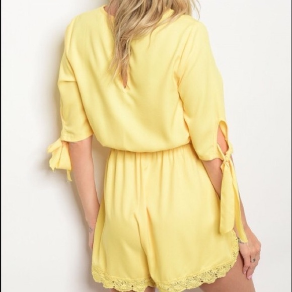 NWT Yellow Romper!! - Picture 3 of 3